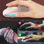 Bezvadu pele Bluetooth USB-C RGB Apple MacBook un ne tikai, rozā krāsā (1011D)