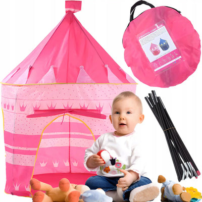 Детская палатка — домик-замок для дома, сада или комнаты, для принцессы (1066D)