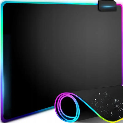 USB RGB spēļu peles paliktnis ar apgaismojumu 35x25 cm (394D)