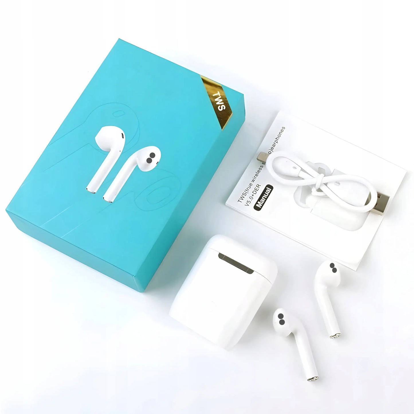 Беспроводные наушники i11 TWS Bluetooth 5.0, для устройств Android и iOS (911D)
