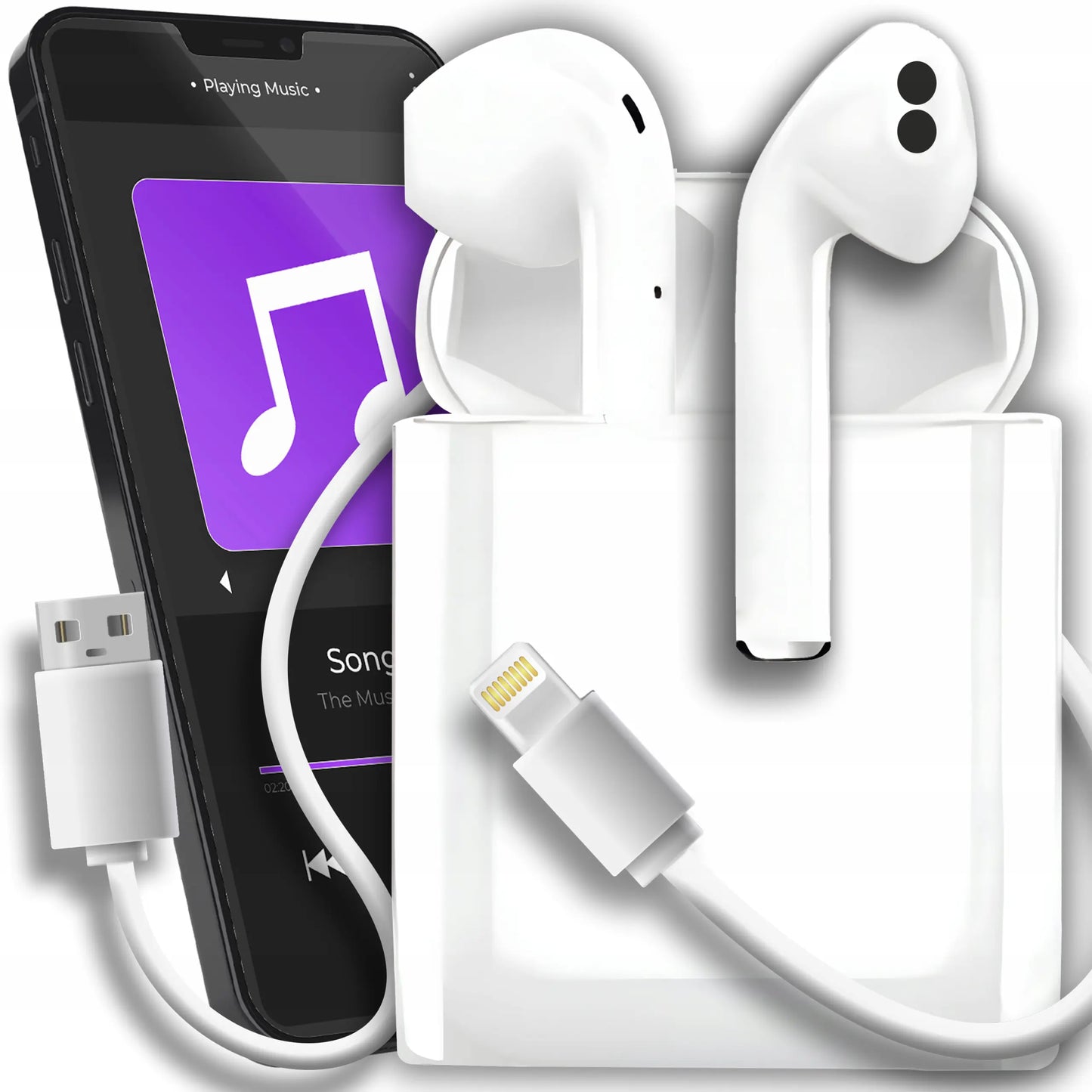 Беспроводные наушники i11 TWS Bluetooth 5.0, для устройств Android и iOS (911D)