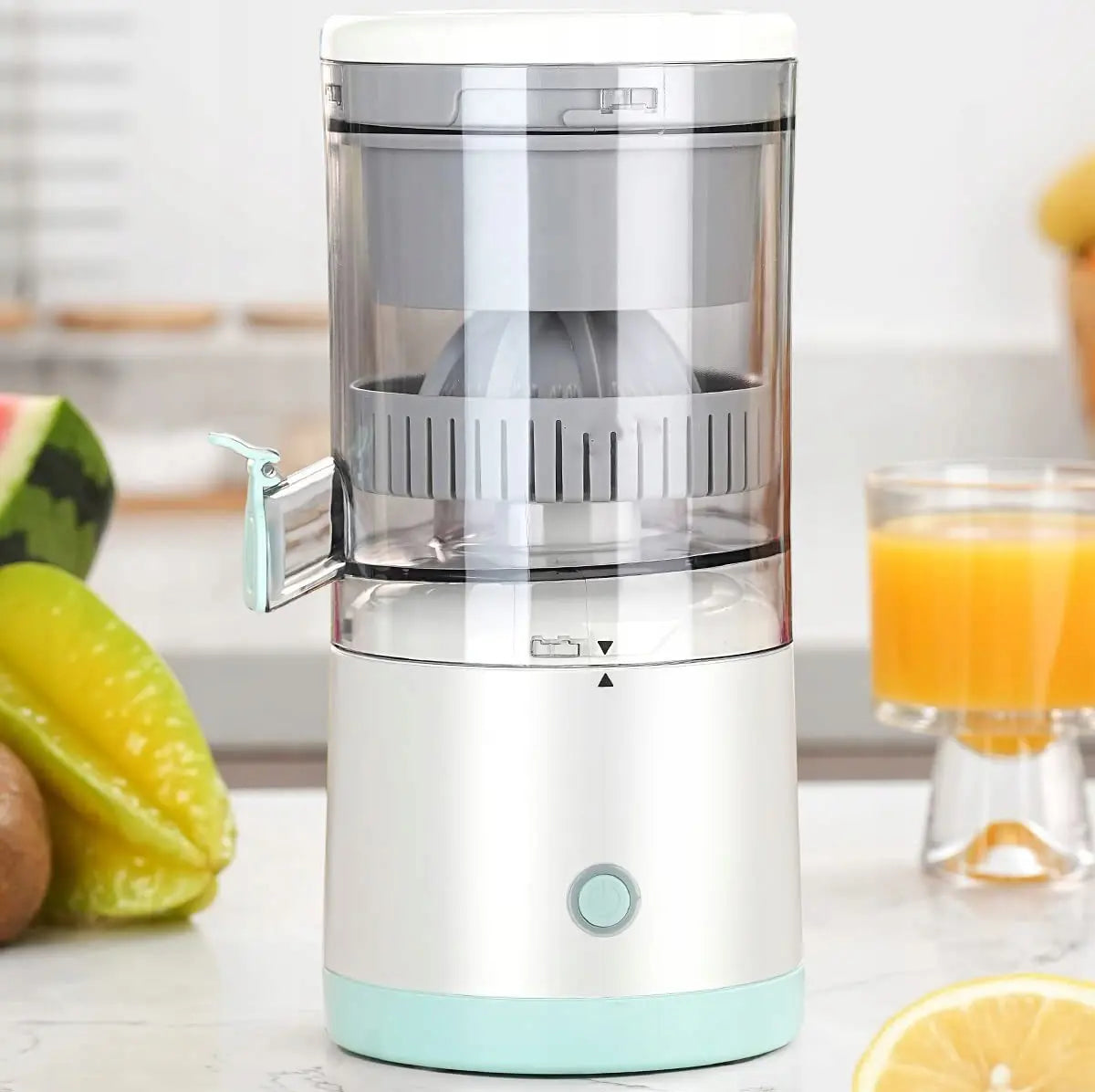 Беспроводная соковыжималка для цитрусовых мощностью 45 Вт (1065D)