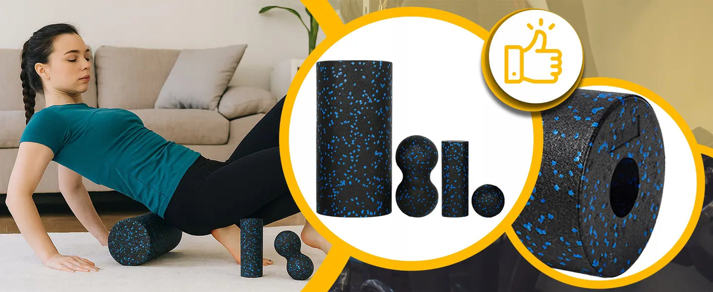 Набор из 4-в-1 валиков EPP для массажа и реабилитации (1051D)