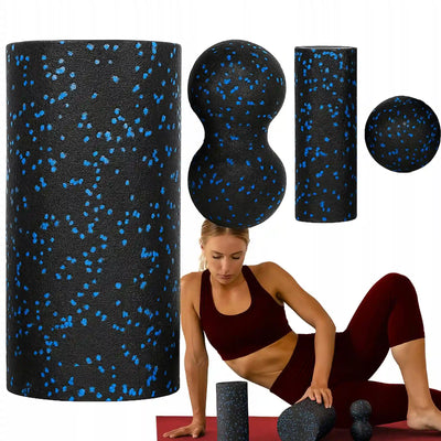 EPP rullīšu un Duoball 4 vienā komplekts masāžai un rehabilitācijai (1051D)