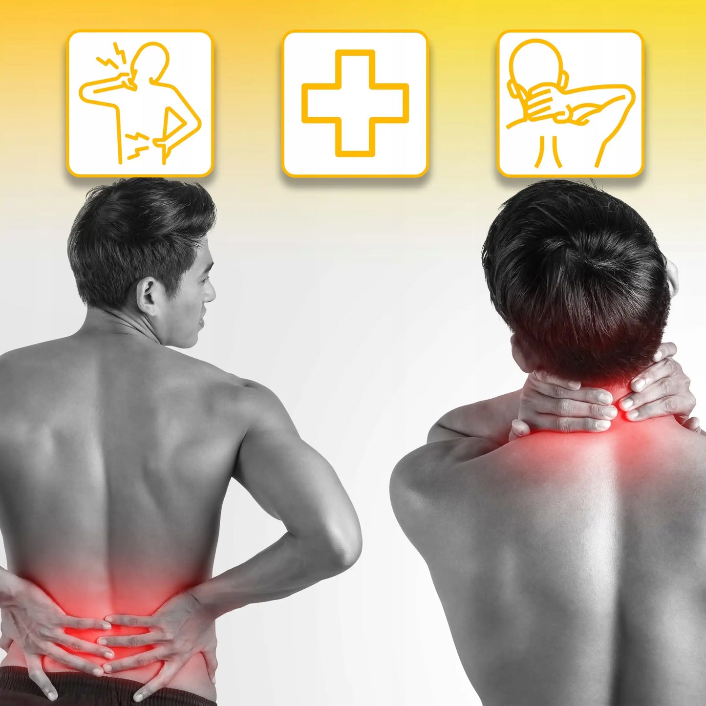 Набор из 4-в-1 валиков EPP для массажа и реабилитации (1051D)