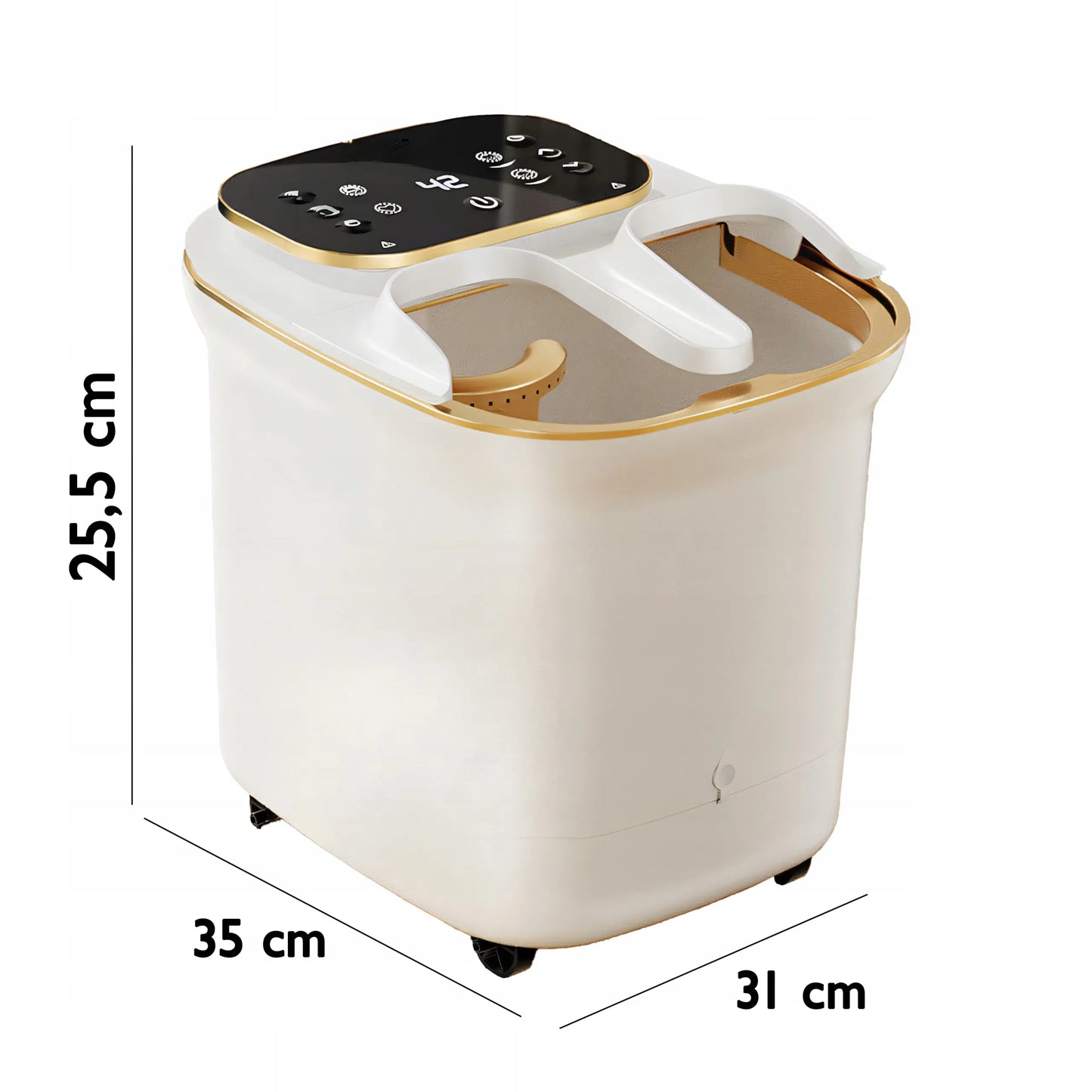 Массажер для ног с функцией подогрева и гидромассажа 500 Вт (1058D)